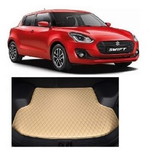 Trunk/Boot/Dicky PU Leatherette Mat for New Swift - Beige
